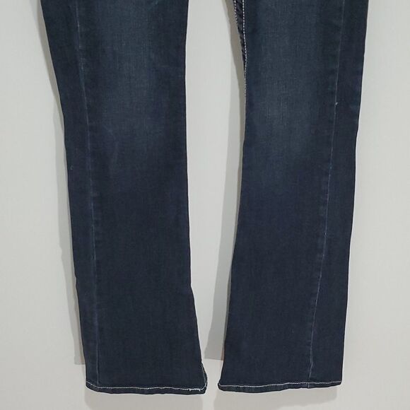 L.a Idol 28x34 Dark Wash Size 3 Boot Cut Jeans - Picture 3 of 7
